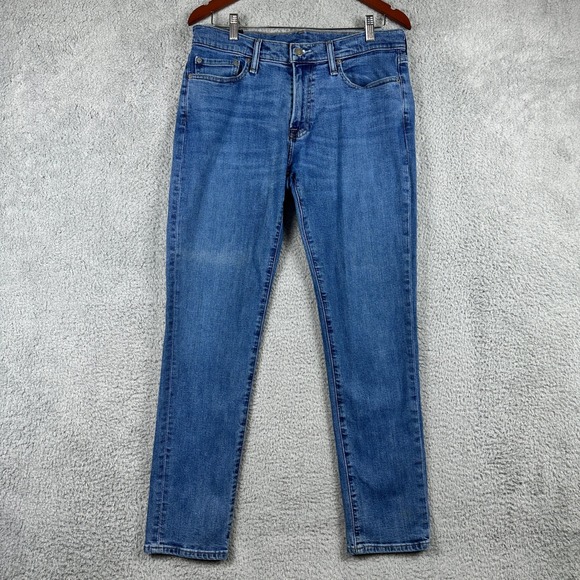 Abercrombie & Fitch Other - Abercrombie & Fitch Rustin Athletic Slim‎ Mens Jeans 32x30 Blue Stretch Preppy